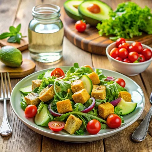 अवोकेडो और दलिया सलाद